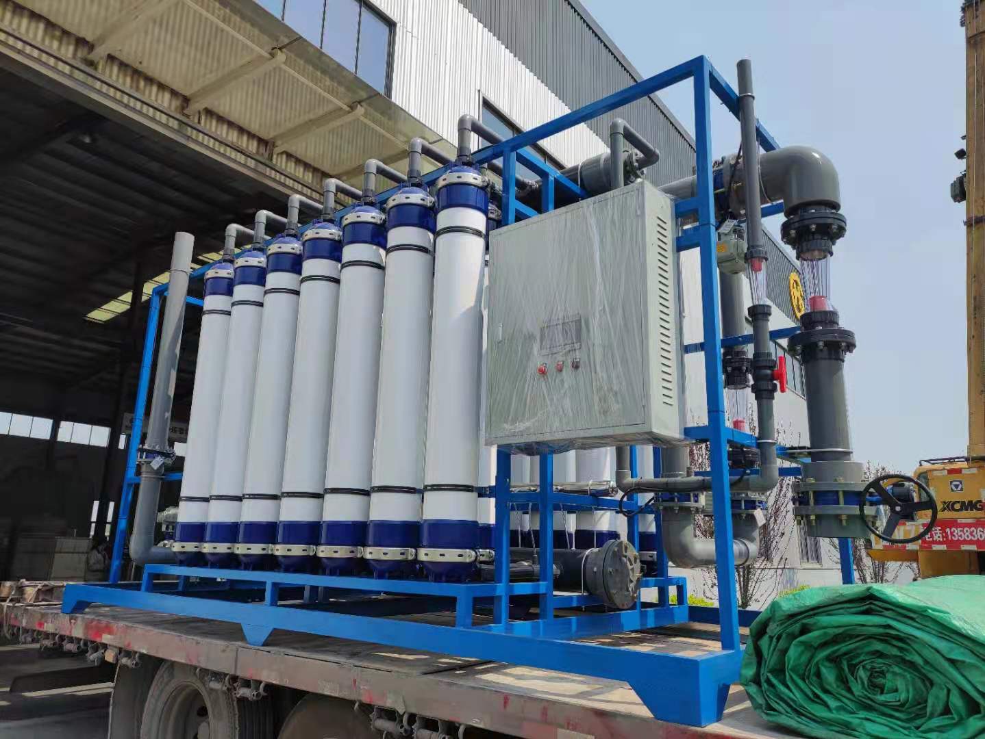 【安徽wnsr威尼斯】河南焦作生活用水80吨超滤发货(图2)